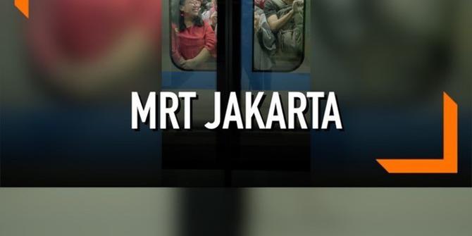VIDEO: Belum Diresmikan, MRT Jakarta Alami Gangguan