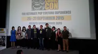 Konferensi Pers Jakarta Comic Con. (Foto: Ruly Riantrisnanto)