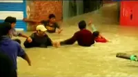 Banjir parah di India (Liputan 6 TV)