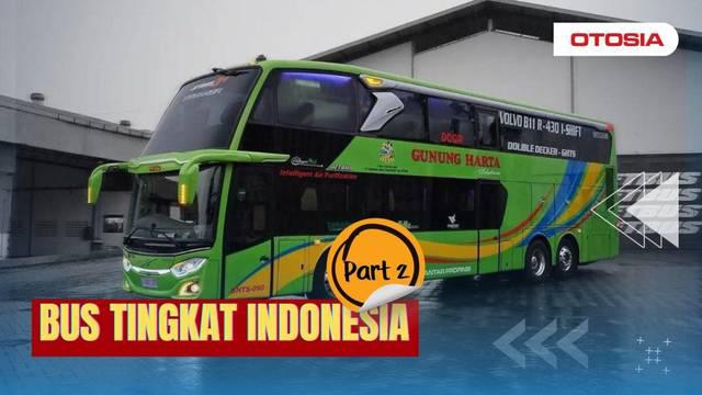 Setelah selesai dengan part 1, yok simak karoseri apa saja sih yang memproduksi bus double decker di Indonesia part 2.