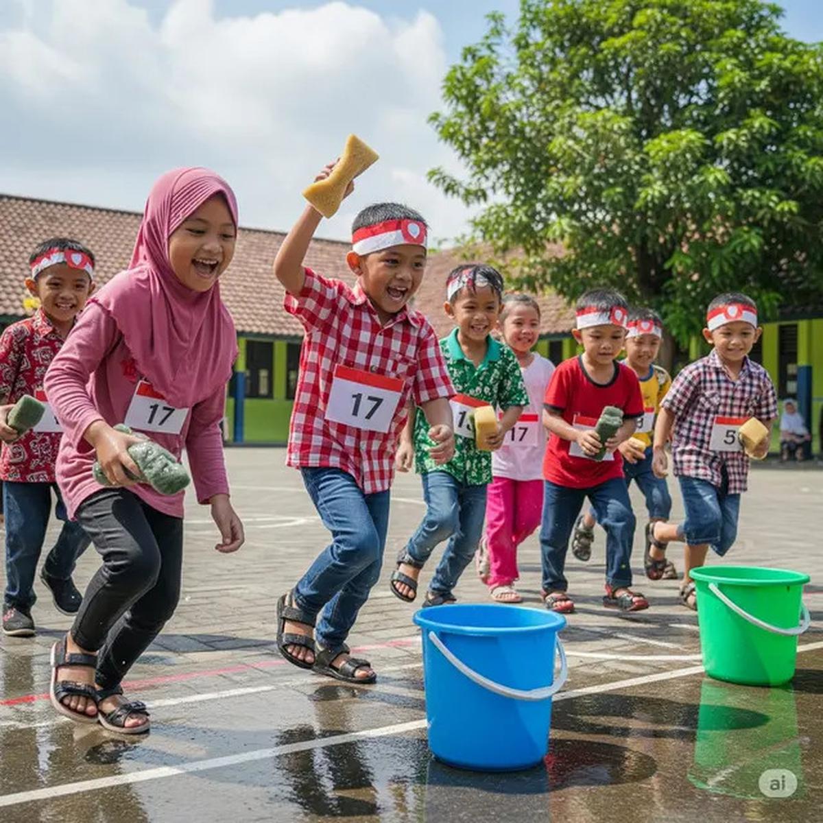 10 Ide Lomba PAUD tanpa Khawatir Cedera untuk Meriahkan 17 Agustus 1945 HUT RI ke-80