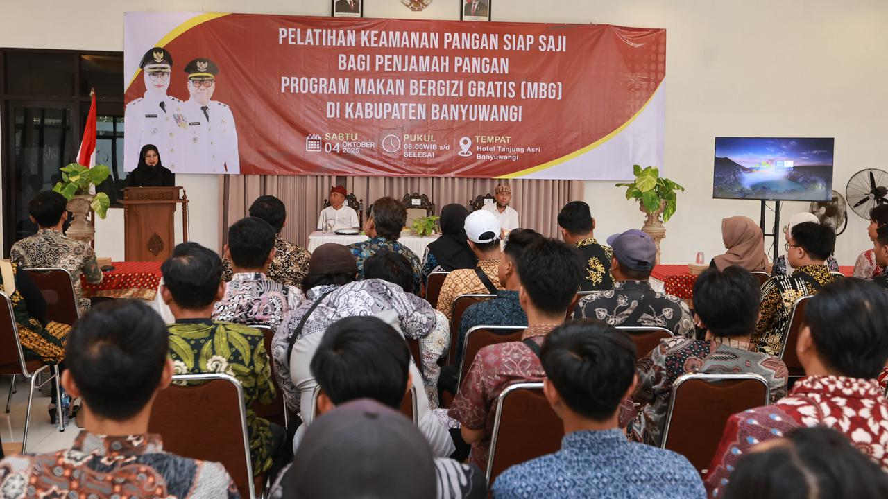 Banyuwangi Berikan Pelatihan Keamanan Pangan Bagi Pengelola SPPG