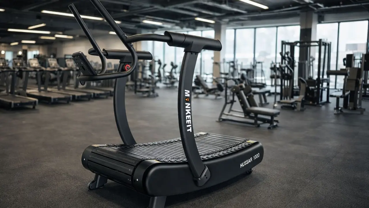 Curved treadmill