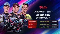 Jadwal MotoGP 2026 Grand Prix of Hungary di Vidio. (doc. vidio)