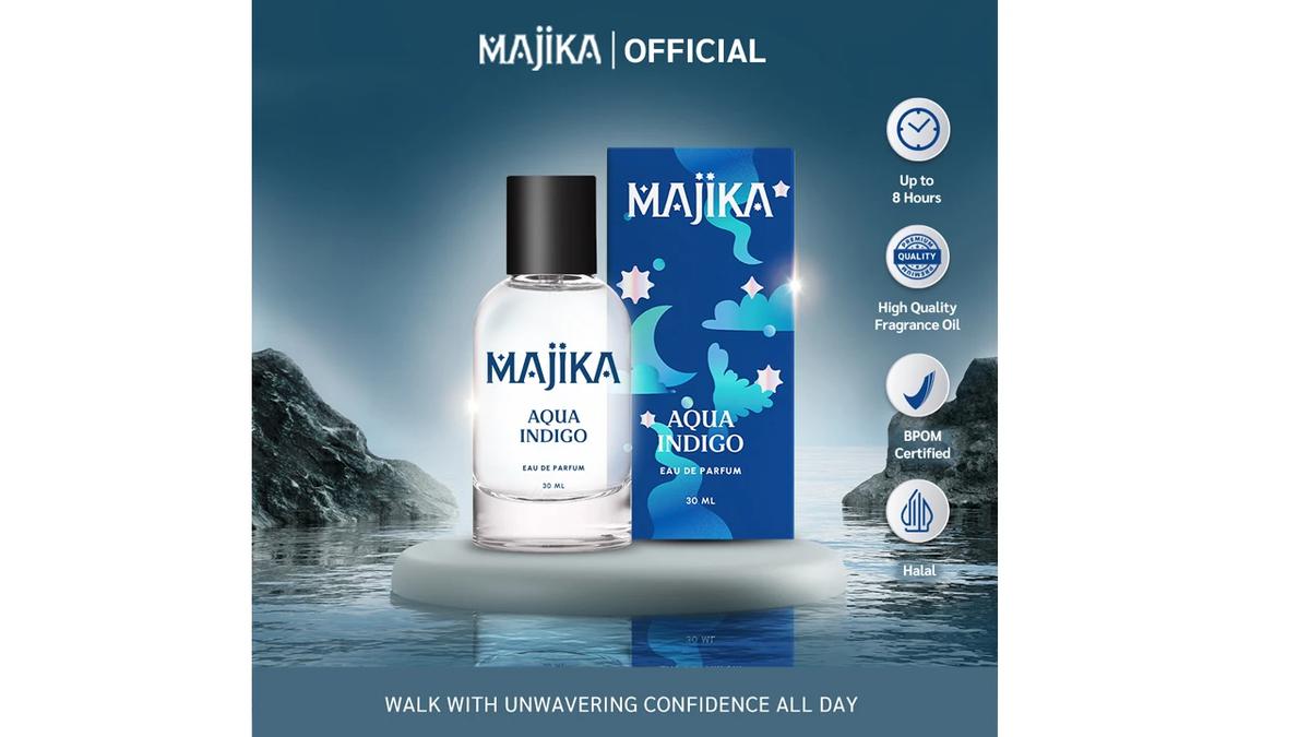 Aqua Indigo MAJIKA, Parfum Fresh-Clean yang Nyaman Dipakai Saat Holiday Hangout