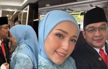 Cantik Banget, Potret Adelia Wilhelmina Anggun Berkebaya Dampingi Pasha Ungu saat Pelantikan Anggota DPR RI