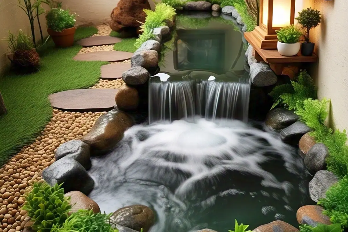 Kolam Air Terjun Mini