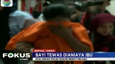 Pelaku mengaku menganiaya korban, lantaran kesal dengan suaminya yang tidak pernah memberi nafkah.