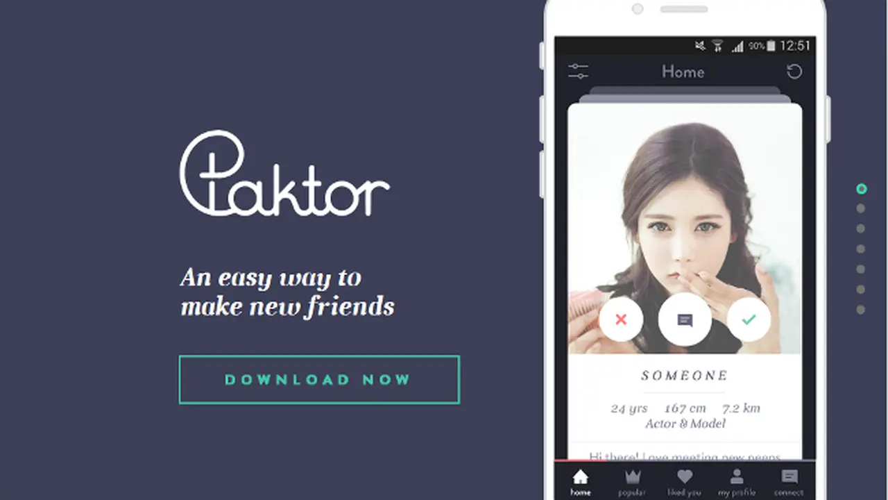 Paktor Indonesia 1 Anniversary - Dating Application 1215