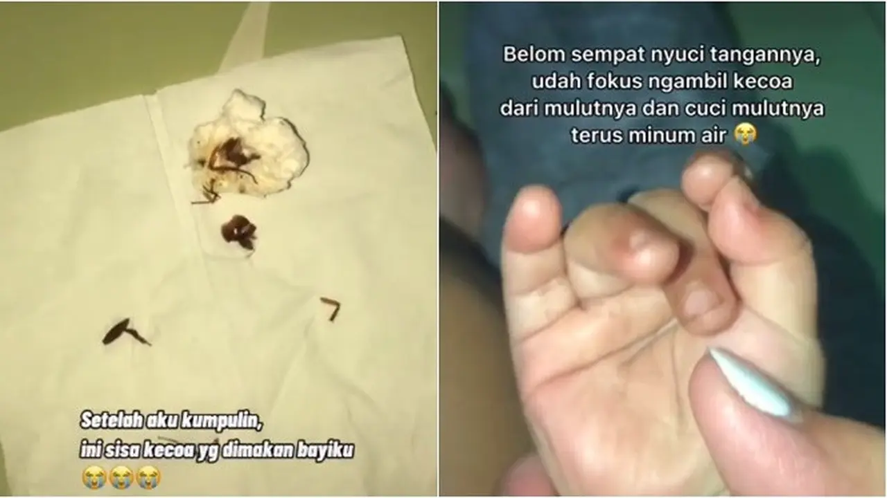 Viral Video Bayi Makan Kecoa, Jadi Pelajaran Ibu Saat Asuh Anak