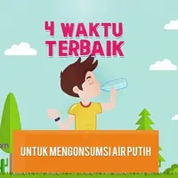 Air putih baik untuk kesehatan tubuh, tapi tahukah kamu kapan waktu yang tepat minum air putih? Yuk, simak videonya supaya badan kamu semakin bugar.