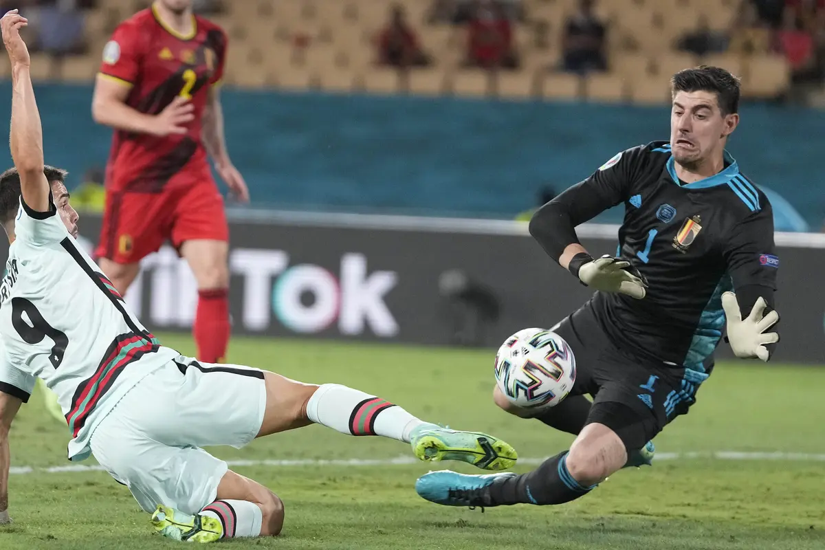 Belgia vs Portugal di Euro 2020