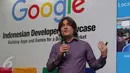 Vice President, Developer Products Group, Google Jason Titus saat memberikan sambutan dalam acara Indonesian Developer Showcase Building Apps and Games for a Booming Market di Jakarta, Kamis (10/12/2015). (Liputan6.com/Angga Yuniar)