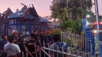 Kantor DPPKB Dompu Terbakar Hebat, Diduga akibat Korsleting Listrik