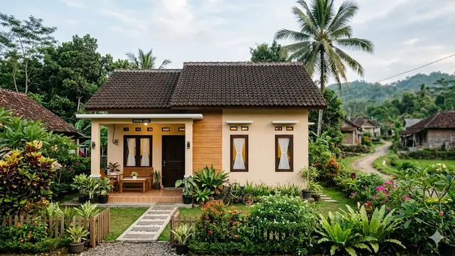 Model Rumah Minimalis 1 Lantai 2 Kamar