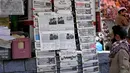 Salah satu korban kapal selam Titan adalah pengusaha kaya raya asal Pakistan, Shahzada Dawood (48) dan putranya Suleman Dawood (19). (AP Photo/Anjum Naveed)