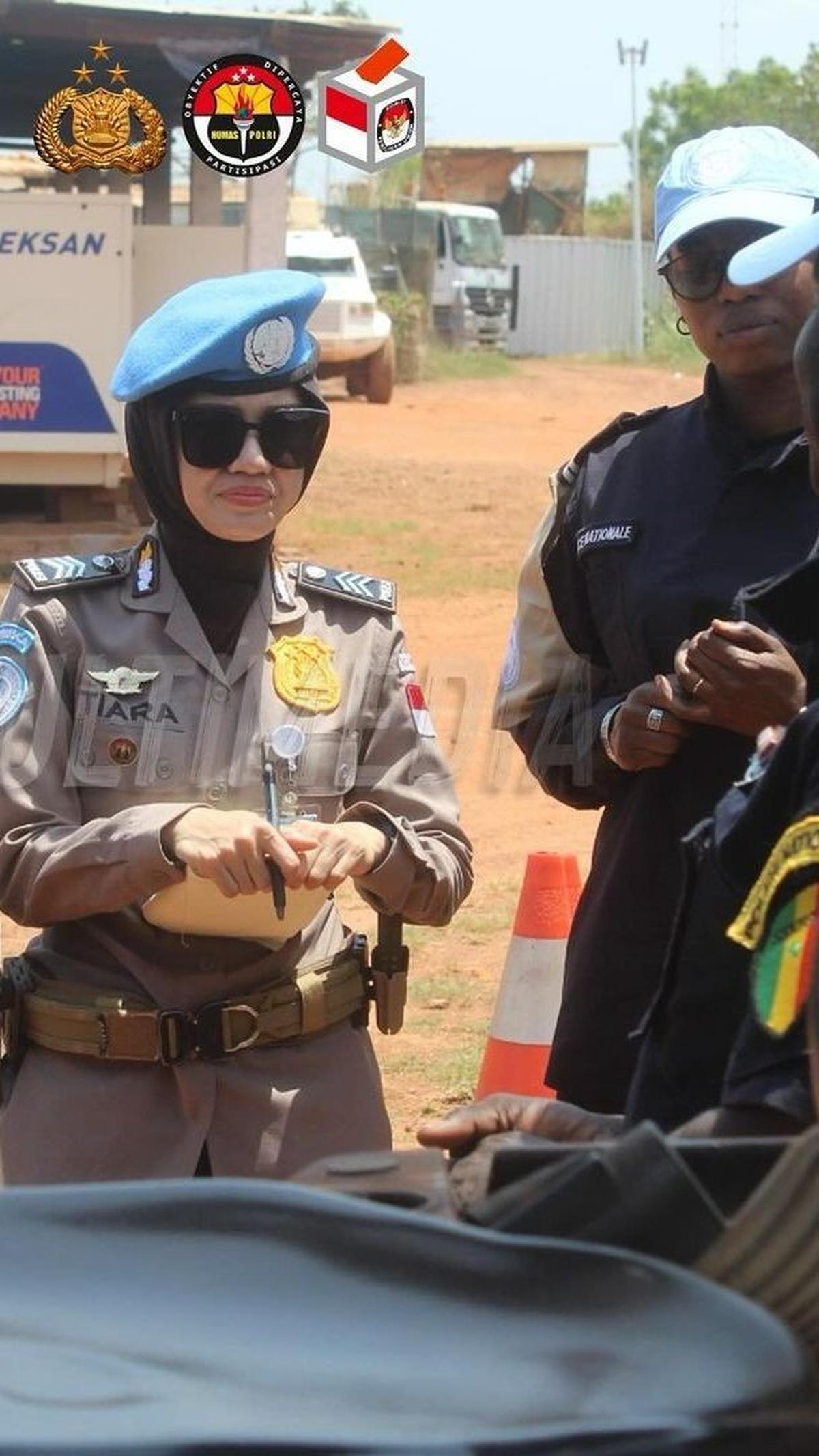 "Kali ini ia bertugas sebagai Individual Police Officer (IPO) misi MINUSCA di Bangui, Republik Afrika Tengah sejak 20 Januari 2024 lalu," demikian dikutip dari keterangan unggahan.