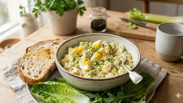 Salad Telur (Foto: Gemini AI)