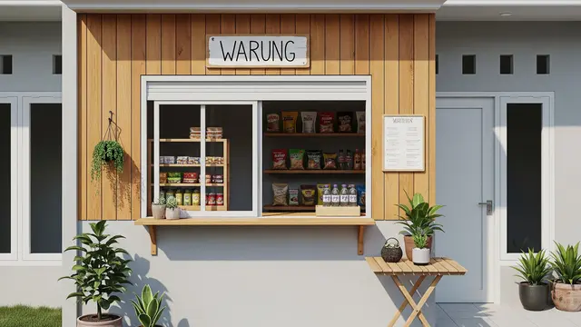 Warung Jendela Serving Hatch (Warung Jendela Geser)