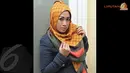 Melinda bilang, keputusannya tak memakai jilbab saat manggung semata-mata untuk kebutuhan pekerjaan. Dia merasa harus tetap profesional menggeluti profesinya sebagai pedangdut (Liputan6.com/Panji Diksana).