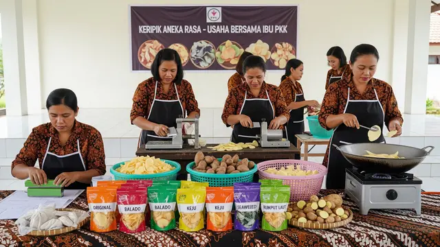 Ide Usaha Bersama Ibu PKK Berbasis Makanan Ringan/Gemini AI