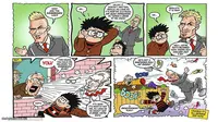 Hmm... Sosok Beckham dan Ferguson 'Nongol' di Komik