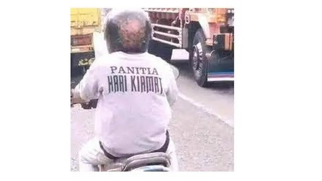 6 Tulisan 'Panitia' di Kaus Ini Kelewat Unik, Bikin Ngakak