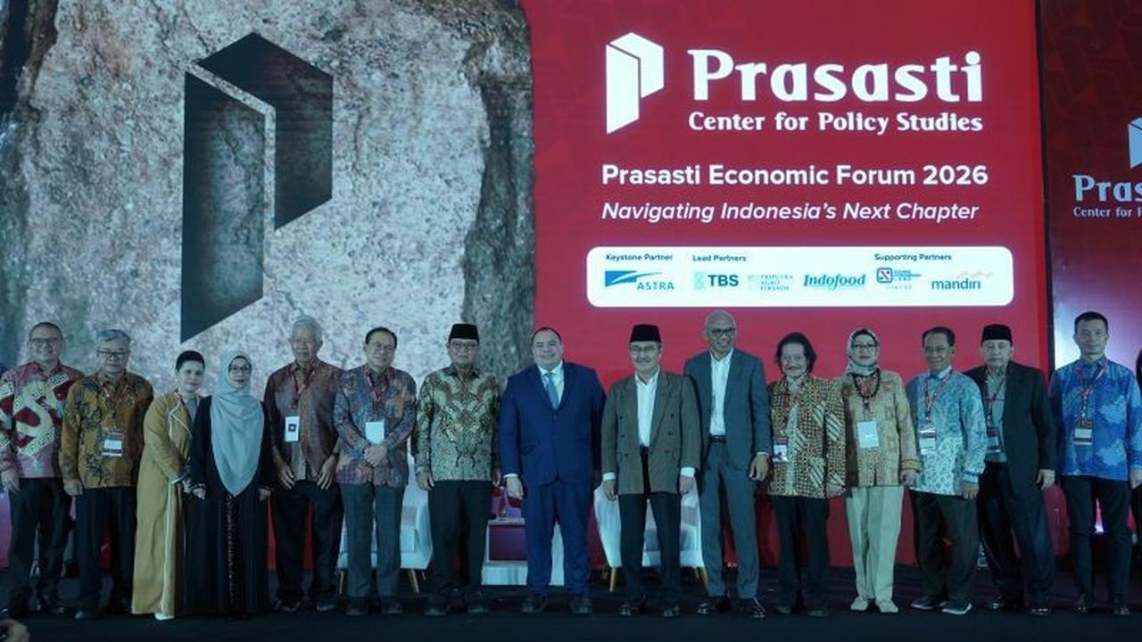 Prasasti Proyeksikan Ekonomi RI Tumbuh 5,3 Persen di 2026, Ini Faktor Penopangnya