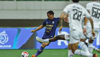 Pemain Persita Eber Bessa pada laga kontra Arema di ajang BRI Super League 2025/2026. (Dokumentasi Persita)