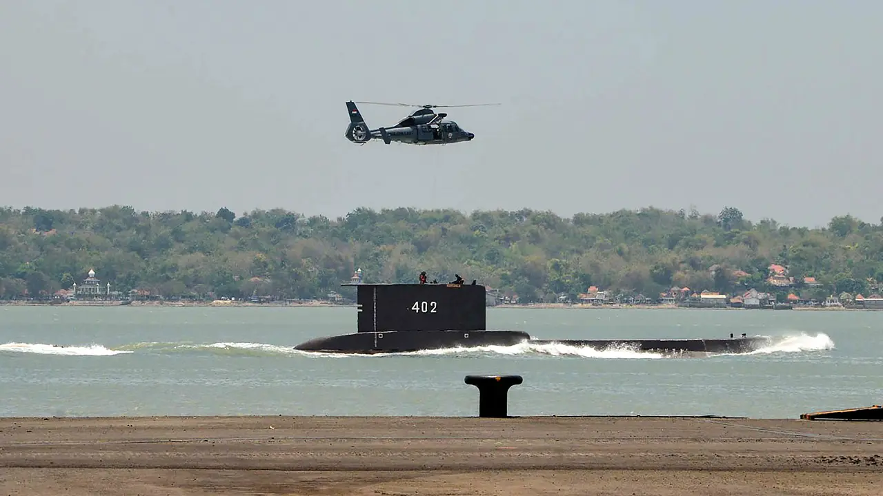 Wujud Kapal Selam KRI Nanggala-402 yang Hilang Kontak