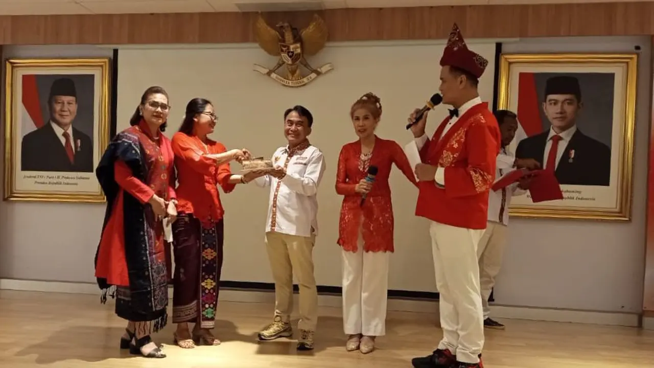 Puncak peringatan hari ulang tahun (HUT) atau hari Jadi ke-18 JAMAN di Gedung Perpustakaan Nasional, Jalan Medan Merdeka Selatan, Jakarta, Sabtu 16 Agustus 2025 (Istimewa)