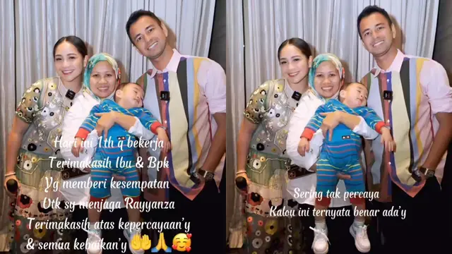 Unggahan Sus Rini Pengasuh Cipung, Beri Terima Kasih pada Nagita Slavina dan Raffi Ahmad