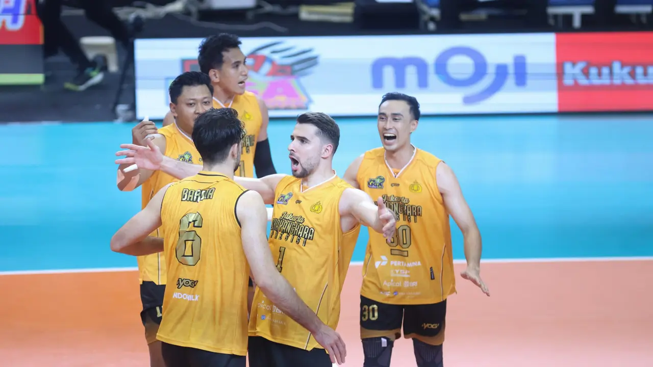 Foto: Bungkam Bhayangkara Presisi, Jakarta LavAni Livin' Transmedia Juara Proliga 2026