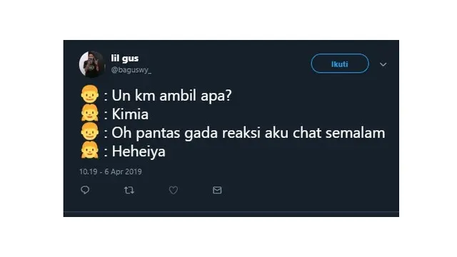 Jawaban Netizen Tentang UN Ambil Apa