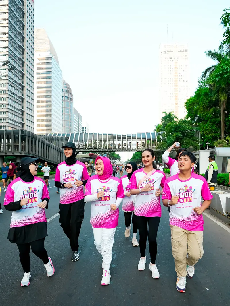 Artis-artis yang mengikuti OMDC Fun Run