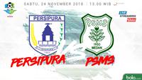 Liga 1 2018 Persipura Jayapura Vs PSMS Medan (Bola.com/Adreanus Titus)