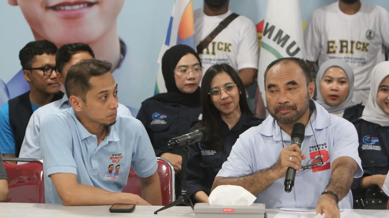Wakil Koordinator Rumah Besar Relawan Prabowo 08, Haris Rusly Moti (kanan) (Istimewa)