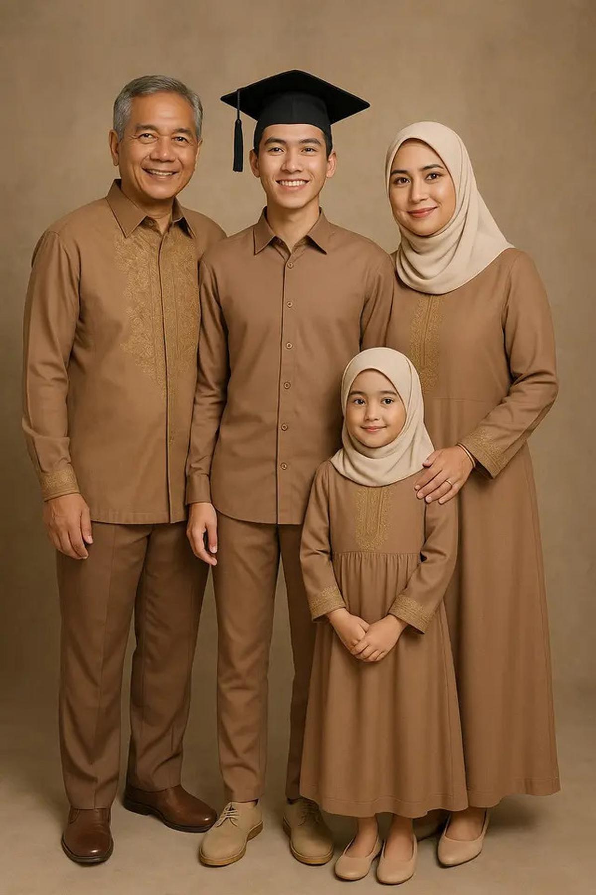 10 Rekomendasi Baju Wisuda Keluarga Warna Pastel Terbaru, Desainnya Bervariasi