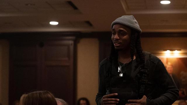 Quavo sebagai Anton dalam film Cash Out. (Foto: Dok. Saban Films)