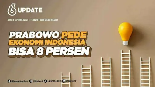 Prabowo Pede Ekonomi Indonesia Bisa 8 Pesen