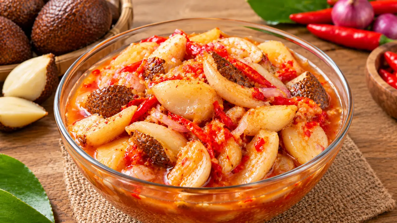 Asinan Salak Pedas Asam Manis