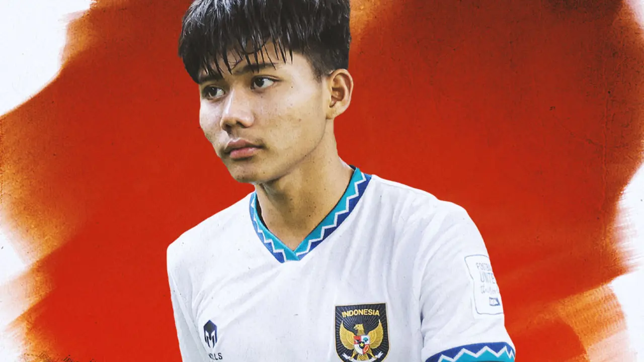 Timnas Indonesia -  Arkhan Kaka ekspresi loyo