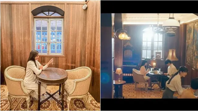 6 Potret Audi Marissa Reka Adegan di Lokasi Syuting Queen of Tears dan Lovely Runner