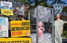 FOTO: ECOTON Desak Australia Hentikan Ekspor Sampah Plastik ke Indonesia