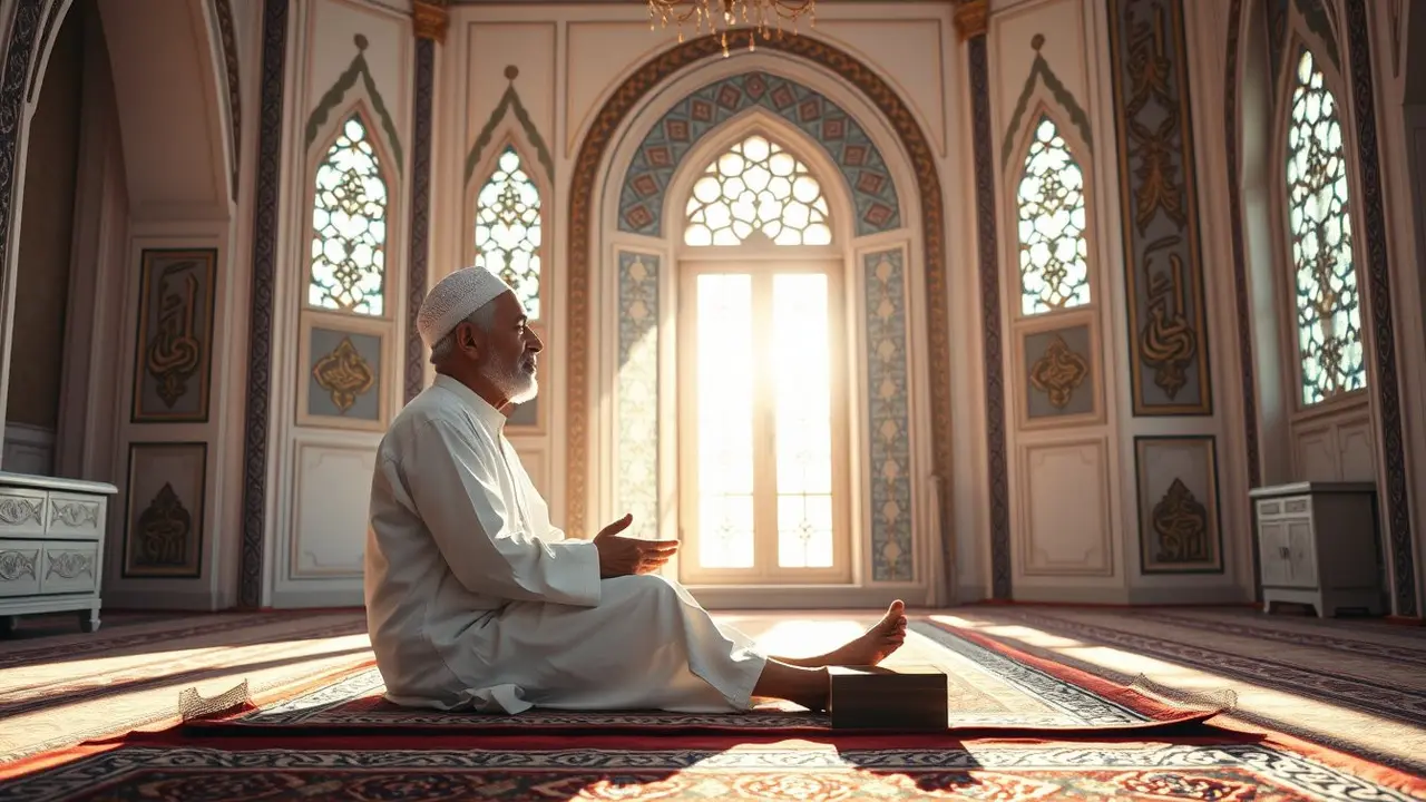 tata cara shalat duduk beserta gambarnya