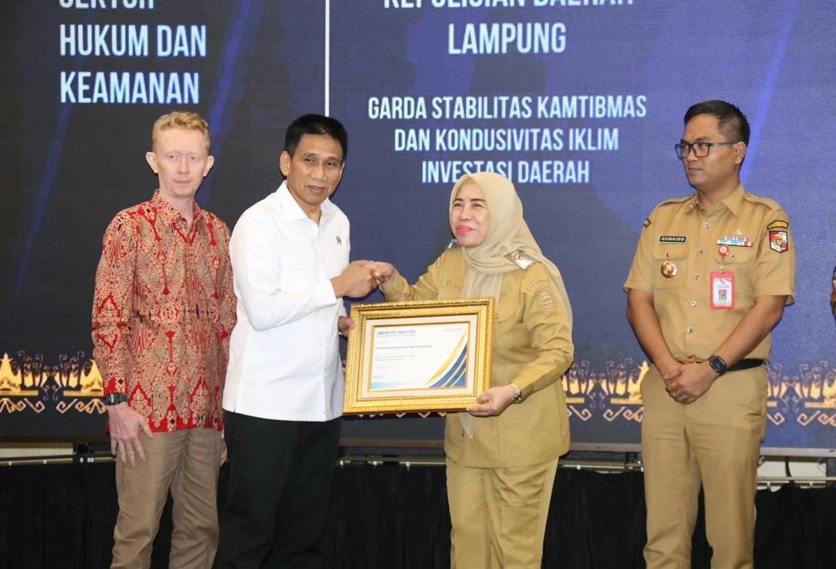 Wamendagri Akhmad Wiyagus dalam acara Lampung Post Executive Forum di Kota Bandar Lampung