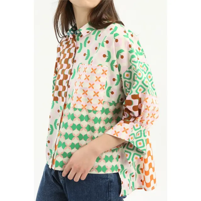 Padupadan Busana Pattern dari Atasan hingga Bawahan, credit: Cotton Ink