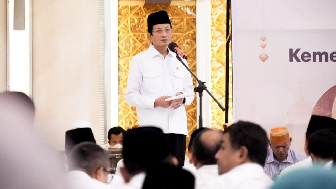 Menag Nasaruddin: Idulfitri Momentum Cegah Korupsi Demi Indonesia Lebih Baik