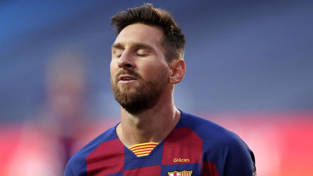 Ekspresi Lionel Messi Cs Setelah Dibuat Hancur Lebur Oleh Bayern Munchen di Liga Champions
