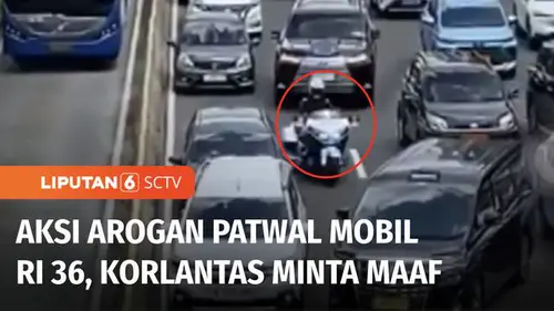 VIDEO: Viral! Aksi Patwal Arogan saat Buka Jalan Mobil RI 36, Ternyata Milik Raffi Ahmad